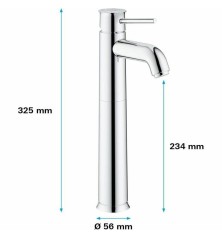 Sifone del lavandino Grohe Metallo