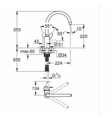 Kitchen Tap Grohe Get