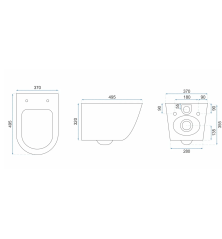 SET WC + BIDET CARLOS BIANCO