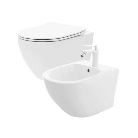 SET WC + BIDET CARLOS BIANCO