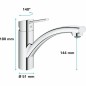 Rubinetto Monocomando Grohe 30 lavello