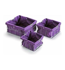 Set di Scatole Versa 3 Pezzi (26 x 12 x 26 cm)