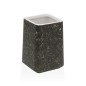 Portaspazzolini Versa Nero Ceramica 7 x 10 x 7 cm