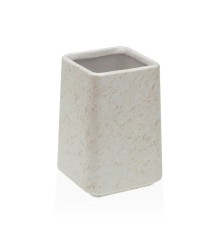 Portaspazzolini Versa Bianco Ceramica 7 x 10 x 7 cm