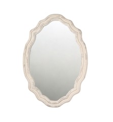 Specchio da parete Romimex Grigio Legno 61 x 86 x 3 cm