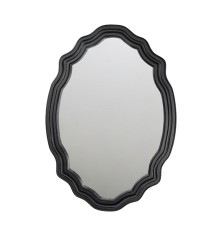 Specchio da parete Romimex Nero Legno 61 x 86 x 3 cm