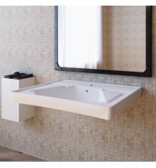 Lavabo per disabili in ceramica