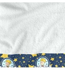 Set di asciugamani HappyFriday Le Petit Prince Son Avion Multicolore 2 Pezzi