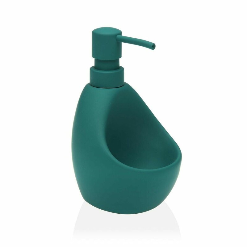 Dispenser di Sapone Verde Ceramica (9,5 x 16,5 x 11 cm)