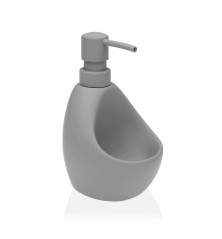 Dispenser di Sapone Grigio (9,5 x 16,5 x 11 cm)