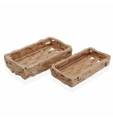 Set di Cestini Versa 11 x 4 x 20 cm (2 pcs)