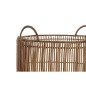 Set di Cestini DKD Home Decor Rattan (40 x 40 x 51,5 cm)