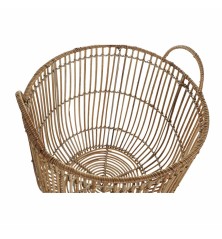 Set di Cestini DKD Home Decor Rattan (40 x 40 x 51,5 cm)