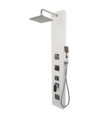 Colonna Doccia Idromassaggio Apolon pvc bianco