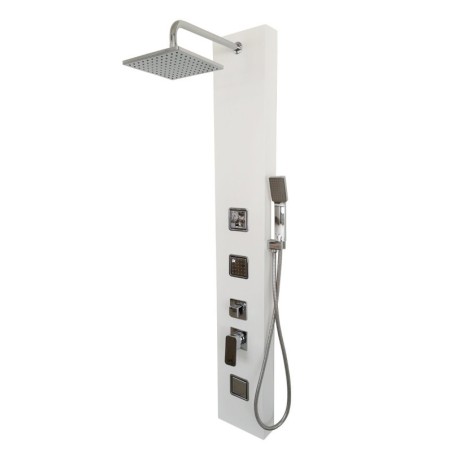 Colonna Doccia Idromassaggio Apolon pvc bianco