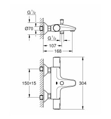 Rubinetto Bimando Grohe OTTONE