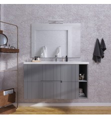 Mobile Bagno Harem grigio 100cm