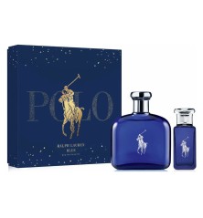 Cofanetto Profumo Uomo Ralph Lauren Polo Blue EDT 2 Pezzi