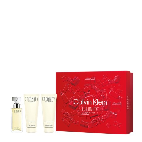 Cofanetto Profumo Donna Calvin Klein Eternity 3 Pezzi