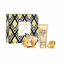 Cofanetto Profumo Donna Paco Rabanne EDP Lady Million EDP 3 Pezzi