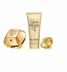 Cofanetto Profumo Donna Paco Rabanne Lady Million 3 Pezzi