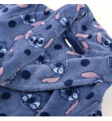 Vestaglia per Bambini Stitch Azzurro