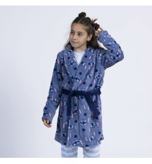 Vestaglia per Bambini Stitch Azzurro