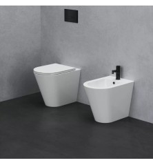 Set Wc e Bidet Azul a terra filomuro