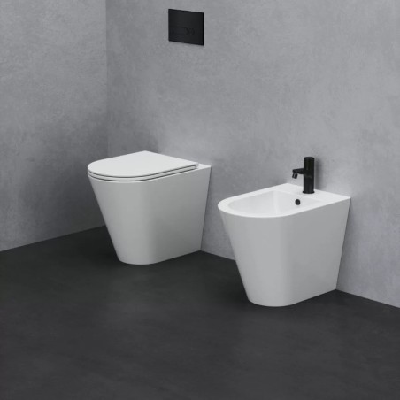 Set Wc e Bidet Azul a terra filomuro