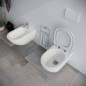 Set Wc e Bidet Fass sospesi in ceramica