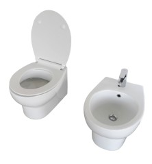 Set Wc e Bidet Ice sospesi