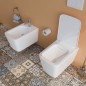 Set Wc e Bidet Cubo sospesi