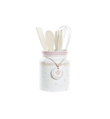 Set di Utensili da Cucina Home Decor Dolomite Fiori