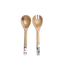 Set di Utensili da Cucina DKD Legno di mango