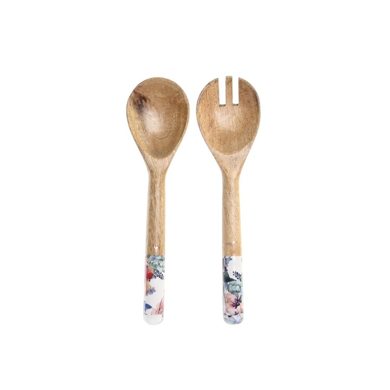 Set di Utensili da Cucina DKD Legno di mango