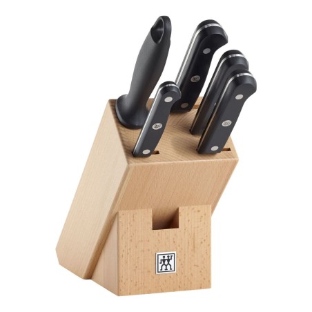 Set di Coltelli da Cucina con Supporto Zwilling Nero 6 Pezzi