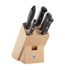 Set di Coltelli da Cucina con Supporto Zwilling Nero 6 Pezzi