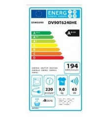 Asciugatrice a condensazione Samsung 9 kg