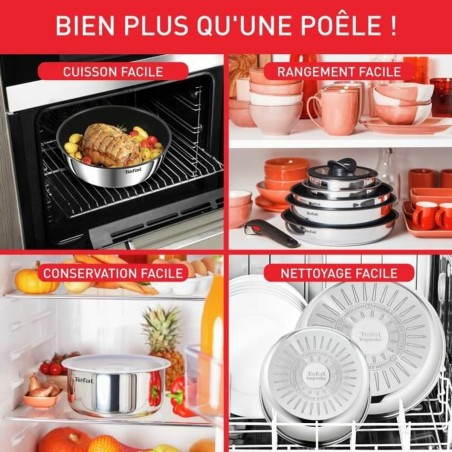 Batteria da Cucina Tefal 13 Pezzi