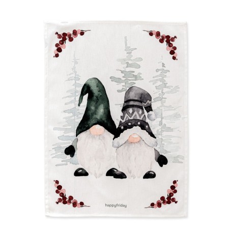 Set di Asciugamani da Cucina  Xmas Gnomes 70 x 50 cm 2 Pezzi