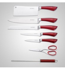 Set di Coltelli da Cucina con Supporto Royalty Line Acciaio