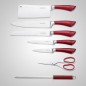 Set di Coltelli da Cucina con Supporto Royalty Line Acciaio