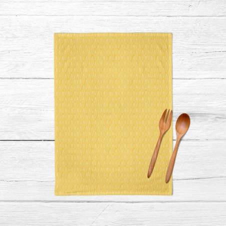 Set di Asciugamani da Cucina Giallo 45 x 70 cm