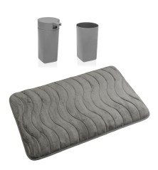 Set da Bagno Versa Grigio 45 x 2 x 75