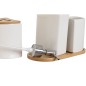 Set da Bagno Home Bianco Naturale