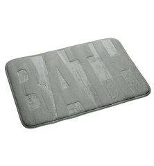 Tappeto da bagno Versa Bath Grigio Cotone (40 x 60 cm)