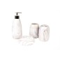 Set da Bagno Grigio Ceramica 4 Pezzi