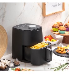 Friggitrice ad Aria InnovaGoods Fryinn Lite 2000 Nero 1200 W 2 L