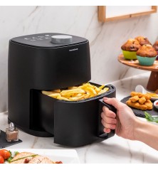 Friggitrice ad Aria InnovaGoods Fryinn Lite 2000 Nero 1200 W 2 L