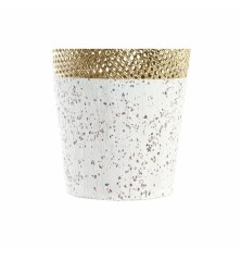 Vaso Home Decor Dorato 25 x 25 x 48 cm